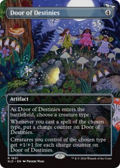 Door of Destinies Secret Lair Drop - Phoebe Wahl Art